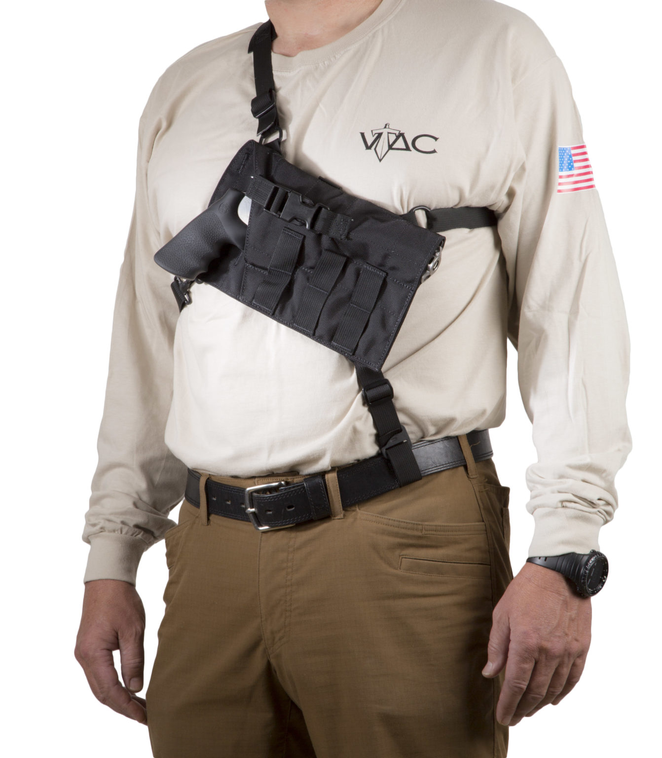 VTAC BIG RIG CHEST HOLSTER (REVOLVER) VIKING TACTICS Inc