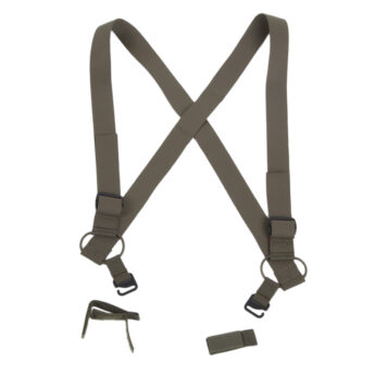 thumbnail image 2 of Viking Tactics VTAC Suspenders – Hook & Loop Belt Or MOLLE Adapter, Quick Connect, VTAC-SS-VEL 2 of 5